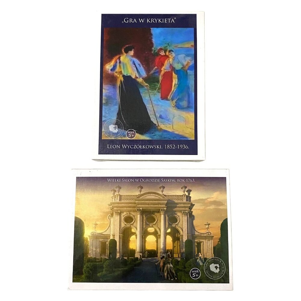 Miniature Park of the Mazovian Voivodeship 24 Piece Puzzle Lot of 2 Art Souvenir